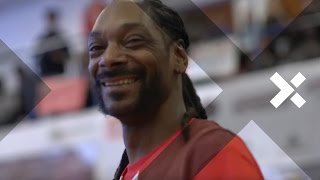 Snoop Dogg plays Basketball at the NBAAllStarWeekend 2016 [upl. by Duffie177]