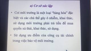 Ôn tập Luật Môi trường [upl. by Sachi]