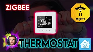 jai testé un thermostat Zigbee [upl. by Eirual]