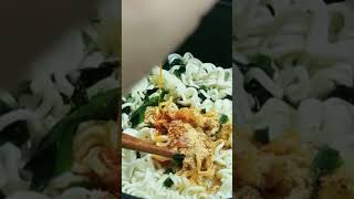 Mee Goreng Agromas with Wakame Seaweed noodles food [upl. by Errehs]