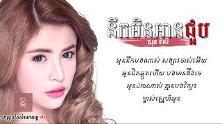 នឹកមិនអាចជួប  សុខ ពិសី  Neak min ach chuob  Sok Pisey  Khmer song [upl. by Etty]