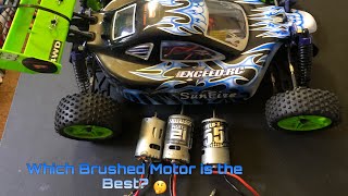 Brushed MotorsWhich one ☝️ is Better 🤔  550 Vs 540 RC Motors [upl. by Adnilre121]