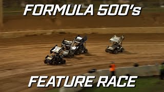 Formula 500s AMain  Archerfield Speedway  04062022 [upl. by Rayburn]