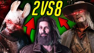 Enfadando a 2 Killers a la vez en el 2VS8  Dead by Daylight [upl. by Millicent]