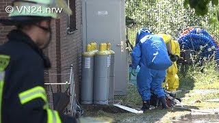 28062018  VN24  Chlorgas Unfall am Wellenbad Bergkamen [upl. by Bennink]