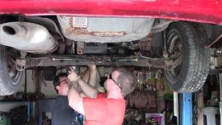 how tro replace a cavalier  sunfire gas tank 2004 [upl. by Alban]