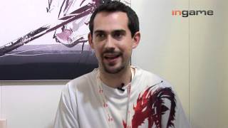 gamescom 2011 Colin Johanson zu Guild Wars 2 Interview [upl. by Leiru]