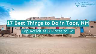 17 Best Things to Do in Taos NM [upl. by Garratt]