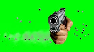 Bullet Holes Green Screen Video No Copyright [upl. by Moses]