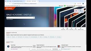 GALE Academic OneFile  Screencasting ID Tool [upl. by Ennaeel]