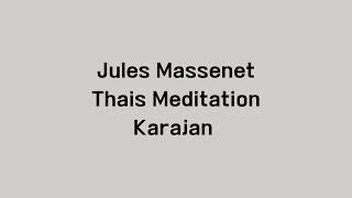 타이스 명상곡  마스네 1시간  Jules Massenet quotThais Meditationquot 1hour [upl. by Airres]