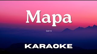 Karaoke Version Mapa  SB19 [upl. by Mun]