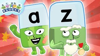 quotAventure Alphabétique Apprendre avec A à Z  Épisodes Éducatifs Complets  Alphablocks Françaisquot [upl. by Onailime]