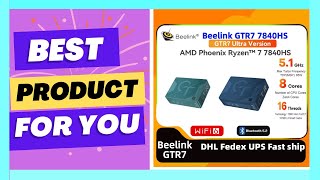 Beelink GTR7 AMD Ryzen7 7840HS gtr7pro Ryzen9 7940hs gaming mini pc [upl. by Kabab804]