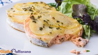 SALMONE AL FORNO PRONTO IN 30 MINUTI [upl. by Eanom189]