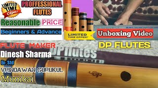 Unboxing DP Flutes PROFFESSIONAL FLUTES [upl. by Pachton854]