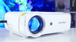 AGREAGO Projector Review Native 1080P amp Outdoor Fun [upl. by Savill]