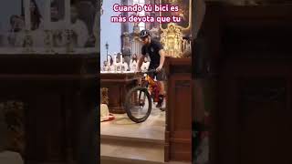 Pedaleando hacia el cielo ciclismomtb mtbbike humor [upl. by Rici]