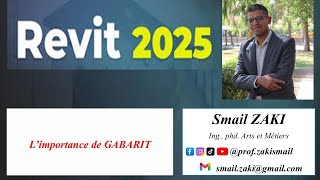 REVIT 2025 L’importance de GABARIT dans le domaine de la construction [upl. by Hahcim]