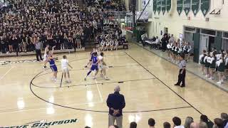 Oldham County vs South Oldham High School District Championship Basketball 2222019 [upl. by Manoff217]