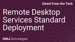 Remote Desktop Services Standard Deployment [upl. by Eirised35]