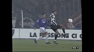 Juventus  Fiorentina 33 06012001 13a Andata Serie A [upl. by Auqenat]