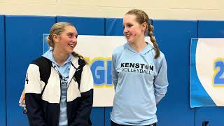 Kenstons Emily Grubich Avari Amstutz discuss setback at Independence [upl. by Renaud]