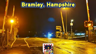 Bramley Level Crossing Hampshire [upl. by Grimes]