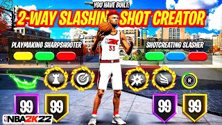 NEW GLITCHED 69quot 2WAY SLASHING SHOT CREATOR BUILD IN NBA 2K22 NEXT GEN [upl. by Reginald]