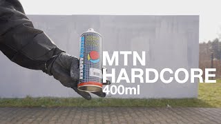 MTN Hardcore black 400ml test  Galeria Koloru [upl. by Levana360]