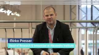 Internet of Things and Smart Cities Interview with Mirko Presser [upl. by Anirtac45]