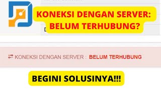 CARA MENGATASI KONEKSI DENGAN SERVER BELUM TERHUBUNG SAAT TARIK DATA DAN SINKRONISASI DAPODIK 2024 [upl. by Nicolas]