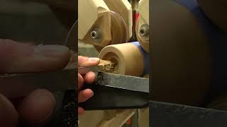 Turning a few SCRAPS into a Fancy ROLLING PIN woodworkingproject woodturning [upl. by Milks]