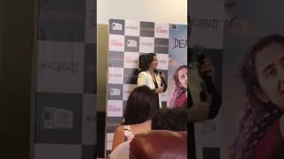 Manisha Koirala thanks Imtiaz Ali at the Dear Maya trailer launch [upl. by Silvanus]