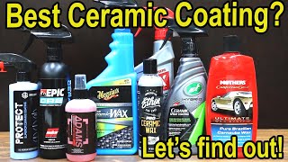 Best Ceramic Spray Coating Mothers vs Meguiars vs Ethos Pro [upl. by Hamlen384]