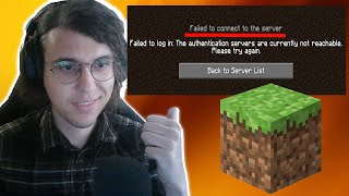 How To Fix Minecraft Authentication Servers Are Currently Not Reachable [upl. by Muna]