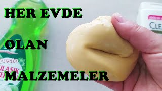 Diş Macunu ile Slime Tutkalsız Borakssız Slime TestSıvı sabun ve diş macunu ile slime yapımıSLAYM [upl. by Claudine]