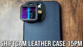 ShiftCam Leather Lens Case iPhone 15 Pro Max [upl. by Katine763]