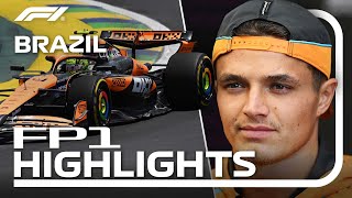 FP1 Highlights  2024 Sao Paulo Grand Prix [upl. by Angelle359]