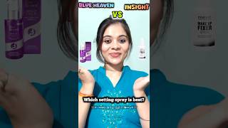 which Makeup Setting Spray is Best🤔🤔shorts trending viralvideos beautythingsbyaditi [upl. by Ardnaxela195]