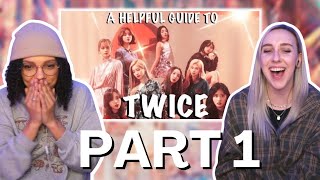 COUPLE GETS TO KNOW TWICE PT 1  A Helpful Guide To TWICE 2022 Reaction [upl. by Ainala]