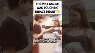 The WAY Salish Matter LOOKED at Nidal Wonder After TOUCHING His HEART ❤️😳 nalish nidal cute [upl. by Rehtaeh633]