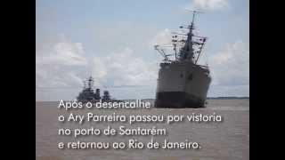 Encalhe do Navio da Marinha  Ary Parreiras G21  em 2007 [upl. by Eitsirhc]