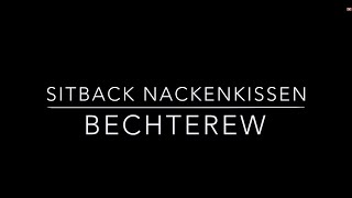 SITBACK Bechterew  Nackenkissen für Morbus Bechterew Betroffene Auto [upl. by Lindsey]