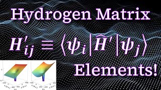 Problem 112 TwoLevel Systems⇢ Matrix Elements of Hydrogen Transitions Intro to Quantum Mechanics [upl. by Endys]