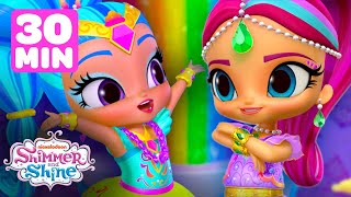 Shimmer and Shines Most Colorful amp Glittery Moments 🌈  30 Minute Compilation  Shimmer and Shine [upl. by Ellecrag995]