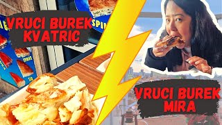 What to Eat in Zagreb Hunt for the Best Burek [upl. by Eleon]