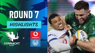 Connacht v Vodacom Bulls  Highlights  Round 7  URC 202425 [upl. by Zelma]