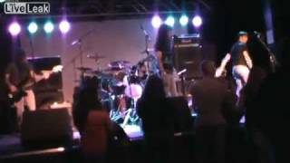 Band breaks up live on stage Hilarious [upl. by Elylrac29]