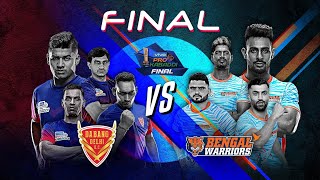 Pro Kabaddi 2019 Final Highlights  Dabang Delhi vs Bengal Warriors [upl. by Finer606]